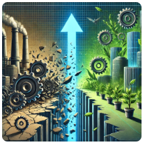 Reinvention fault line, caused by two competing waves, is a threat to monopolies and an opportunity to startups