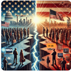 Civil War Over MAGA could be sustainable settled through improving refinement and reinvention capability and reducing dependence on H-1B visa