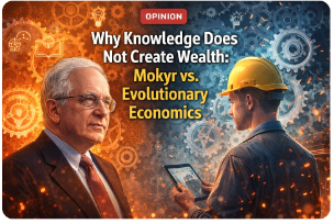 Due to missing mechanics of wealth creation, Mokyr's thesis offers misleading perception about the role of knowledge in creating wealth and jobs