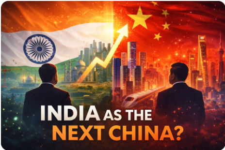 Growth Arithmetic vs. Structural Reality: Rethinking the “India Is the New China” Narrative