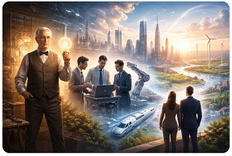 Evolution of Innovation forming Growing Waves of Prosperity Shifts Leadership of Prosperity