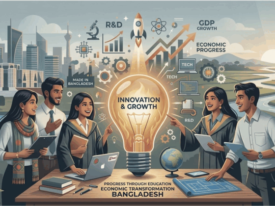 Bangladesh's complex development problem could be solved by driving the evolution of products and production processes through engaging local graduates in R&D
